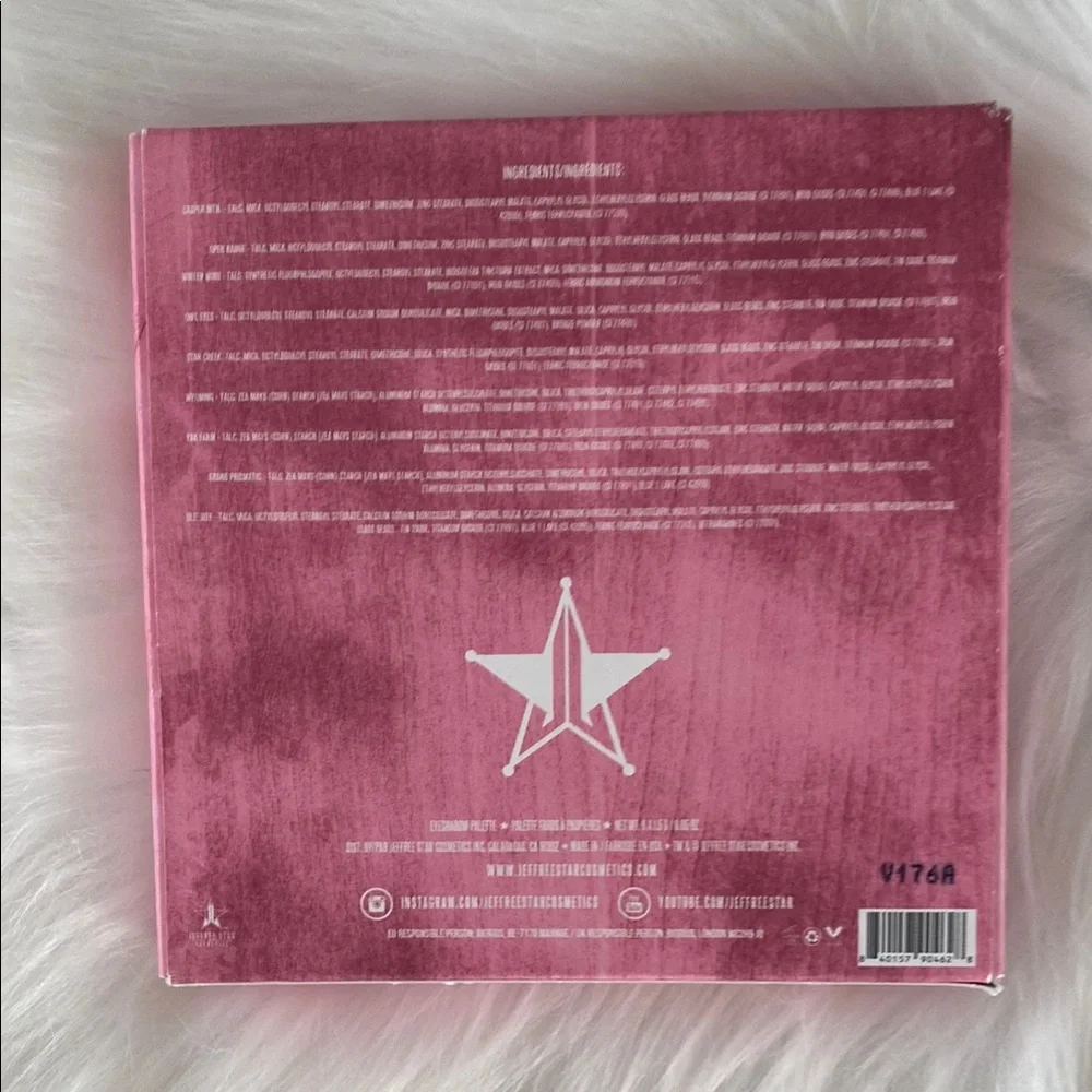 Jeffree Star Eyeshadow Palette - New